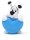 Asterix PVC Figur Idefix Blue Heart 4,5 cm