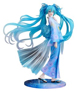 Character Vocal Series 01: Hatsune Miku PVC Figur 1/7 Music & Fire Works Ver. 23 cm