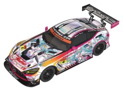 Hatsune Miku GT Project Fahrzeug 1/64 Hatsune Miku AMG 2021 SUPER GT Round 5 Ver. 7 cm
