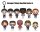 Stranger Things 5 3D PVC-Taschenanhänger Serie 6 Blind Bag Display (24)