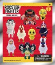 Rooster Fighter 3D PVC-Taschenanhänger Serie 1 Blind Bag Display (24)
