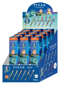 Pixar 3D Head Topper Drehkugelschreiber Display (16)