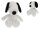 Peanuts Plüschfigur Snoopy Sitting 25 cm