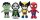Disney Marvel Plüschfiguren 15 cm Sortiment (4)