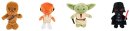 Disney Star Wars 50th Plüschfiguren 15 cm Sortiment (4)