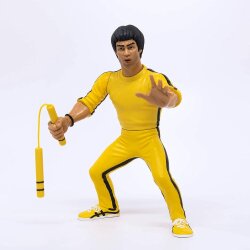 Bruce Lee Zombie Sailors Toys Actionfigur Yellow Tracksuit 11 cm