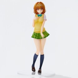 To Love-Ru Darkness School Uniform Series PVC Figur Riko Yuzaki 28 cm