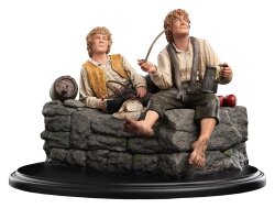 Der Herr der Ringe Mini Statue Merry und Pippin 12 cm