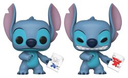 Lilo & Stitch POP! Vinyl Figur Stitch with Mood Chart w/Chase 9 cm Sortiment (6)