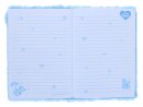 Glücksbärchis Plüsch-Notizbuch Blau