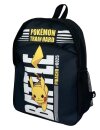 Pokémon Rucksack Pokémon Train Hard Schwarz