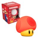 Super Mario SquishyGlo Silikon-Leuchte Super Mushroom Rechargeable 15 cm