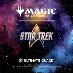Ultimate Guard Sidewinder 100+ Xenoskin Magic: The Gathering | Star Trek - Artifact Mythic