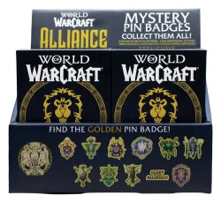 World of Warcraft Alliance Ansteck-Pins Blind Box Display (12)