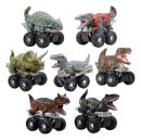Jurassic World Zoom Riders Fahrzeug mit Actionfigur...