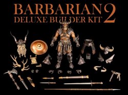 Mythic Legions: Reinforcement 3 Zubehör-Set für Actionfiguren Barbarian Builder Kit 2 Deluxe