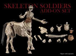 Mythic Legions: Reinforcement 3 Zubehör-Set für Actionfiguren Skeleton Soldiers Add-On Set