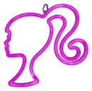 Barbie Wandleuchte LED Neon