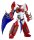 Getter Robo Armageddon Moderoid Plastic Model Kit Shin Getter 1 16 cm