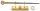 Harry Potter Zauberstab Replik Alohomora (Celebration 2026) 37 cm