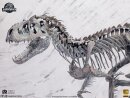Jurassic World Statue 1/24 Indominus Rex Skeleton Bronze 24 cm