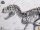 Jurassic World Statue 1/24 Indominus Rex Skeleton Bronze 24 cm
