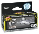 Star Wars Bitty POP! Ride Vinyl Figur N1 w/Mando 2,5 cm
