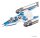 Star Wars Mittelgroßes Fahrzeug BTL-B Y-wing Starfighter with Clone Captain Rex 13 cm