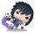 Naruto Soccer POP! Football Vinyl Figur Sasuke 9 cm