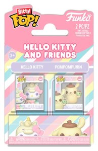 Sanrio Bitty POP! Vinyl Figuren 2er-Pack HK & PomPom 2 cm