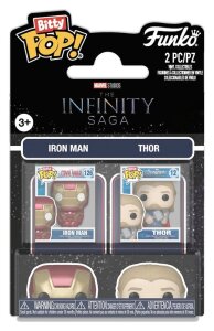 Marvel IS Bitty POP! Vinyl Figuren 2er-Pack IM & Thor 2 cm