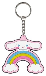 Sanrio Gummi-Schlüsselanhänger Cinnamoroll 6 cm