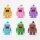 Domo Plastikfigur Flocked 8 cm Blind Bag Display (12)