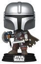 Star Wars: The Mandalorian and Grogu POP! Vinyl Figur The Mandalorian (Dual Wield) 9 cm