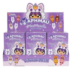 Aphmau Vinyl-Plüsch Taschenanhänger Blind Box Display (6)