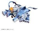 Digimon Adventure G.E.M. Series PVC Figur Garurumon &...