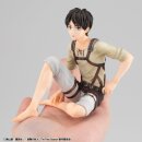 Attack on Titan G.E.M. Series PVC Figuren 2er-Pack Eren Yeager & Squad Captain Levi Palm Size