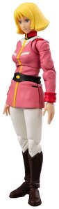 Mobile Suit Gundam G.M.G. Collection Actionfigur Earth Federation Sayla Mass Uniform Ver. 10 cm