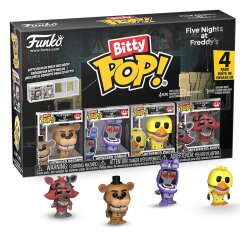 Five Nights at Freddys Bitty POP! Vinyl Figuren 4er-Pack Series 6 2,5 cm