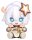 Honkai Impact 3rd Huggy Good Smile Minifigur ELF/Kiana Kaslana 7 cm