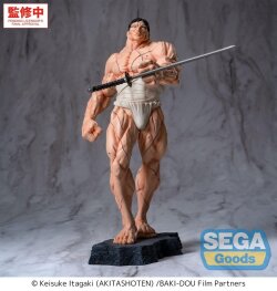Baki-Dou Luminasta PVC Figur Kaoru Hanayama 23 cm