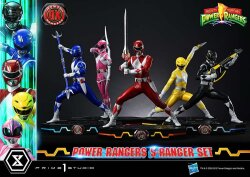 Mighty Morphin Power Rangers Premium Masterline Statuen 5er-Set 1/4 Deluxe Version 62 cm