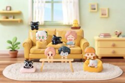 Luo Xiaohei Peekrin Series 1 Blind Box Minifiguren 2er-Pack Display (4)