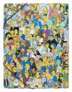 Die Simpsons Eckspannmappe 34 x 26 cm