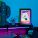 Die Simpsons Gerahmtes LED-Poster 20 x 28 cm