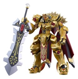 Knights & Magic Moderoid Plastic Model Kit Goldleo 135mm
