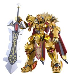 Knights & Magic Moderoid Plastic Model Kit Goldleo: Royal Metallic Ver. 14 cm