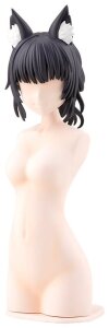 Sousai Shojo Teien Model Kit Zubehör-Set Arranged Wigs Animal Ears Messy Bun Fox 9 cm