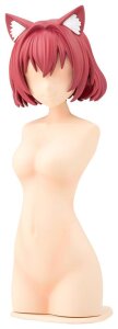 Sousai Shojo Teien Model Kit Zubehör-Set Arranged Wigs Animal Ears Bob Cat 9 cm
