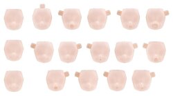 Megami Device M.S.G. Zubehör-Set für Plastic Model Kits 10 Face Set Puni Mofu 01 Skin Color B